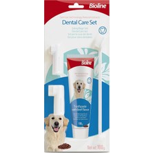 Bioline Köpekler Için Ağız Temizleme Jeli ve Diş Fırçası Seti