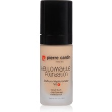 Pierre Cardin Hello Matte Yüksek Kapatıcı Etkili Mat Fondöten (Medium Beige)