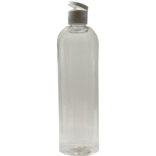 Paradise Boş Pet Şişe Ambalaj 400 ml Kapak 10 Adet Gümüş