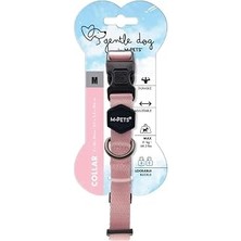 M-Pets Gentle Dog Soft Boyun Tasması M Pink