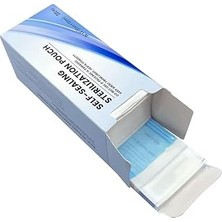 Mini Alet Sterilizasyon Zarfı - Indikatörlü Sterilizasyon Paketi 57X130MM (200 Adet)