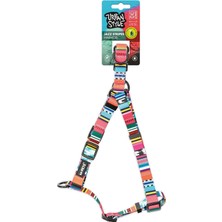 M-Pets Urban Style Jazz Stripes Göğüs Tasması M