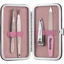 Flormar 4'lü Manikür Seti (Tırnak M.-Törpü-Tırnak Eti T.-Cımbız) - Manicure Set - 036 - 8690604598465