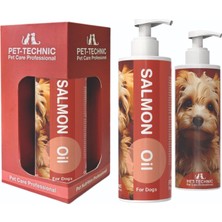 Salmon Oil Dog, Köpekler Için Somon Yağı, Omega 3 & 6 Içerikli Tamamlayıcı Yem, Sıvı Form, 100 ml