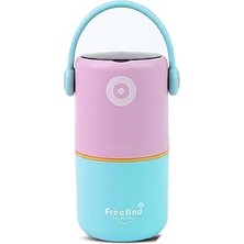 820 ml Sızdırmaz 2 Kaseli 304 Paslanmaz Çelik Lunch Box Yeni Nesil Sefer Tası Kaşıklı Askılı -1267820