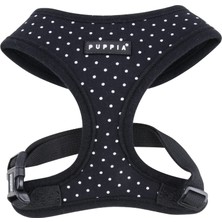 Puppia Dotty Harness A, Large, Siyah