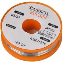 Moontime Alaçatı 1 mm 100GR Lehim Teli (%63 Kalay %37 Kurşun)