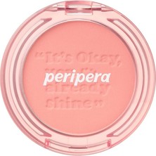 Peripera Pastel Tonlarda Sebum Dengeleyici Toz Allık Pure Blushed Sunshine Cheek (01 Calm Pink)