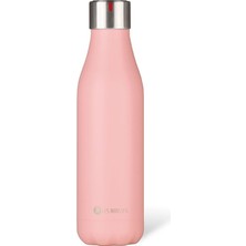 Les Artıstes Paris A-4323 Bottle'up Termos, 500 Ml, Bpa Içermeyen Termos, Tekrar Kullanılabilir, 12 Saat Sıcak ve 24 Saat Soğuk Tutar, Paslanmaz Çelik, Pembe Tasarım