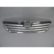 Fam TOYOTA COROLLA- ZZE121- 05/06; ÖN PANJUR NİKELAJ ÇERÇEVELİ/İÇ PETEKLERİ GÜMÜŞ GRİ DÜZ ÇİZGİLİ TİP