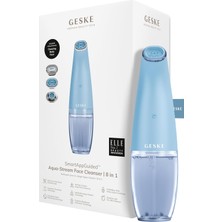 Geske Yüz Temizleme Cihazı | Aqua-Stream Face Cleanser | 8 In 1 (Aquamarine)
