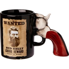 Netavantaj 3D Silah Tasarım Kupa Bardak - Ned Kelly Aranıyor