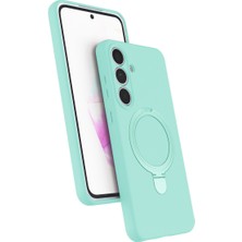 Bezos S25 Fe Regal Standlı Kapak - Su Yeşili