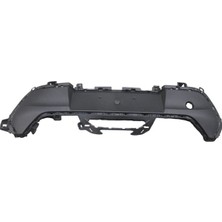 BZT PEUGEOT 208- 24/25; ARKA TAMPON BANDI ORTA/ÇEKİ DEMİRİ KAPAKLI/PLAKA YUVALI (TW) 16497975XT