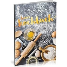 Dékokind® Leeres Kochbuch: Für Über 80 Lieblingsrezepte || Ca. A5 Softcover || Rezeptbuch Zum Selbstgestalten / Selberschreiben Mit Inhaltsverzeichnis || Motiv: Backrezepte