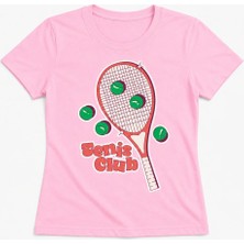 Vodexa Ünisex Oversize T-Shirt Tennis 10 Baskılı %100 Pamuk Tişört Rahat Kalıp