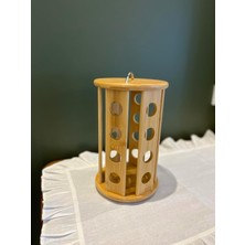 Bambu Kapsül Kahve Döner Stand, Bej, 20 x 30 cm