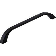 Göksu Kulp 128 mm Siyah Metal Mutfak Mobilya Çekmece Mutfak Dolap Dolabı Kulpları Kapak Kulb 12.8 cm