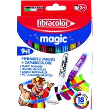 Fibracolor 10540MA010SE Fibracolor Magic Pen 9+1 Renk