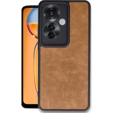 Bezos Reno 11F Aras Deri Kapak - Taba