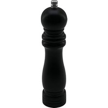 Chermik Ibico İ22-257 (Siyah Ahşap) (Büyük= Çap: 4.5cm & Uzunluk: 19.5cm) Tuz & Baharat Öğütücü*72