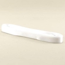 Beyaz Saten Kurdela 1 Cm. x 10 Metre (Beyaz)