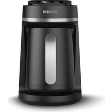 Philips 5000 Serisi Türk Kahvesi Makinesi, Közde Türk Kahvesi Pişirme Fonksiyonu, Kullanımı Kolay Dokunmatik Tuşlar, Siyah & Metal, HDA150/61