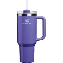 Stanley Quencher H2.0 Flowstate Pipetli Termos Bardak 1.18 Litre - Parlak Mor (Dahlia Shimmer) | Paslanmaz Çelik