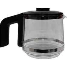 Grundig cm 4054 Çay Makinesi Için Uyumlu Cam Demlik