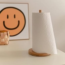 Bambu 12 cm Yuvarlak Havlu Peçetelik