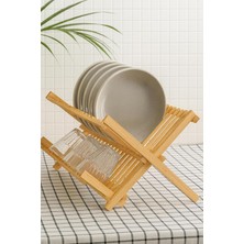 Bambu Tezgah Organizeri, Bambu Bulaşıklık Bej Belirtilmemiş