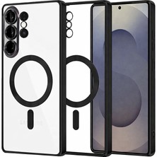 Bezos S26 Ultra Kross Magneticsafe Kapak - Siyah
