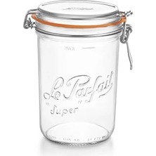 Le Parfait Super Terrines Klipsli/contalı Cam Kavanoz 1l