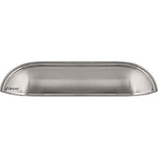 Lüks Çanak Kulp Inoks 128MM (2 Adet)
