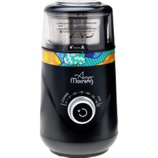 Any Morning SH21638B Elektrikli Ayarlanabilir Kahve Değirmeni, Baharat Öğütücü
