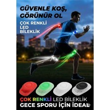 Egecen Gece Koşu Bilekliği: Su Geçirmez, 2 Fonksiyonlu, Işıklı Güvenlik Bandı