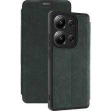 Bezos 15C 4g Flip Cover - Yeşil