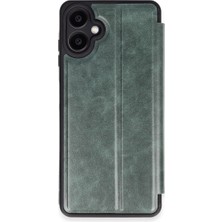 Bezos A06 Flip Cover - Koyu Yeşil