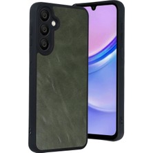 Bezos A57 5g Aras Deri Kapak - Yeşil