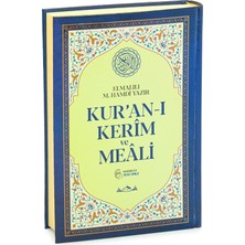 Kuranı Kerim Türkçe Mealli Orta Boy Lacivert - Qr Kodlu, Sesli Dinleme