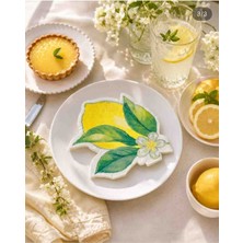 Naturelove Premium Vintage Serisi Limon Konseptli Sunum Peçete 20 Adet