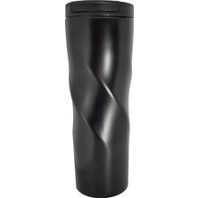 Komple 304L Çelik Mat Siyah 6oz 500 ml Kahve Termos Mug CIN229SY