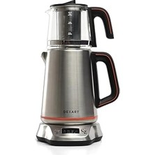 Dexart DX-1321-S Perfecttea Dijital Çay Makinesi, Metalik