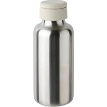 Ikea Enkelspärıg Su Şişesi Paslanmaz Çelik/bej 0,5 L