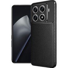 Bezos Mi 15T Pro Auto Focus Karbon Kapak - Siyah