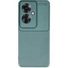Bezos Reno 11F Auto Focus Karbon Kapak - Koyu Yeşil