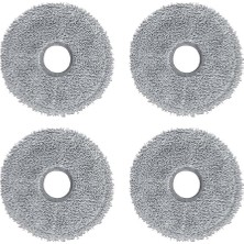 Dreame L10S Ultra / L10 Ultra / L20 Ultra / L10S Pro Ultra Heat / X40 Ultra Complete Için Mikrofiber Silme Bezi, 4 Adet Yedek Parça, Islak Yedek Paspas Bezi Aksesuarı