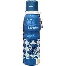 Miniso Harry Potter Lisanslı Charmlı Termos, 600 ml Kapasite, Mavi