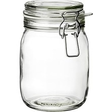Ikea Kavanoz Hava Geçirmez Kilitli Kapağa Sahiptir Contalı Aroma Koruyucu A Kalite 1 Lt 17X12 cm