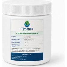 D3 Vitamini (Kolekalsiferol) 100 Gram Hammadde
